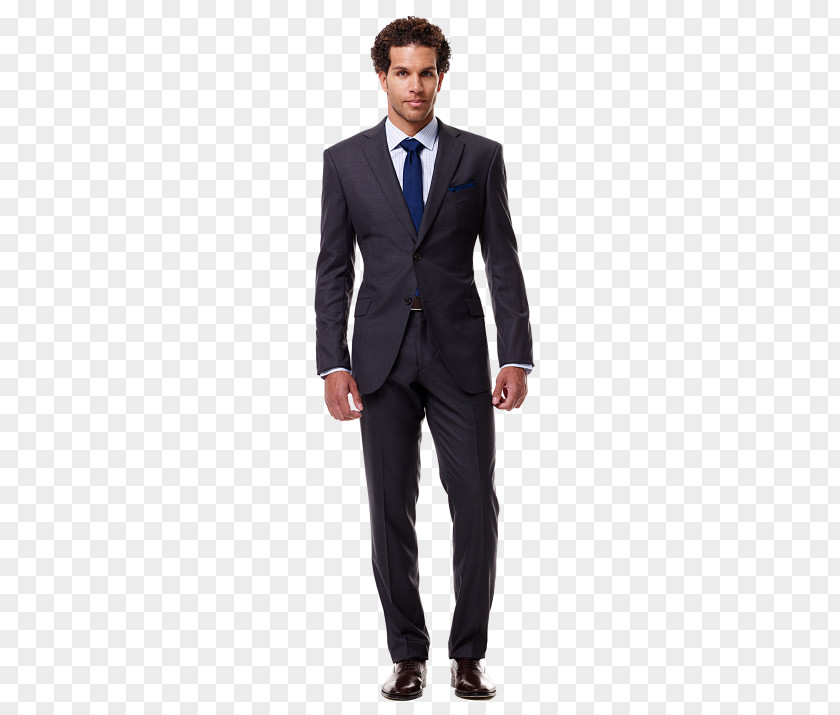 Suit Black Tie Necktie Navy Blue PNG