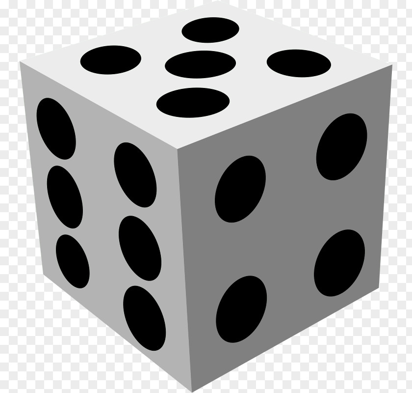 Three-dimensional Dice Free Content Clip Art PNG