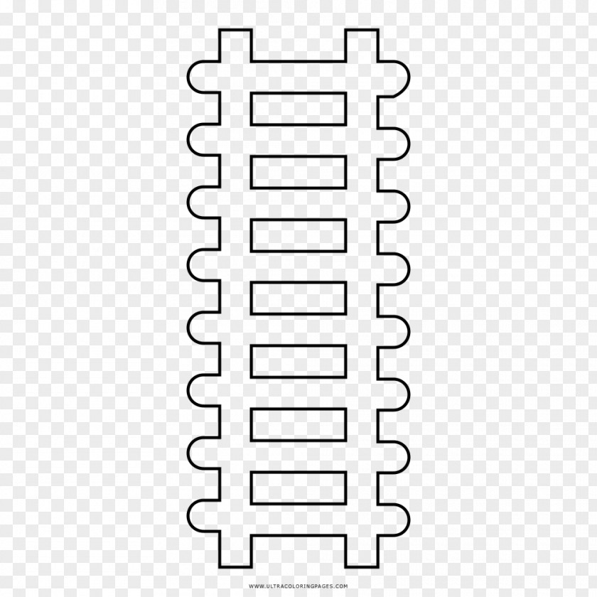 Train Drawing Track Rail Profile PNG