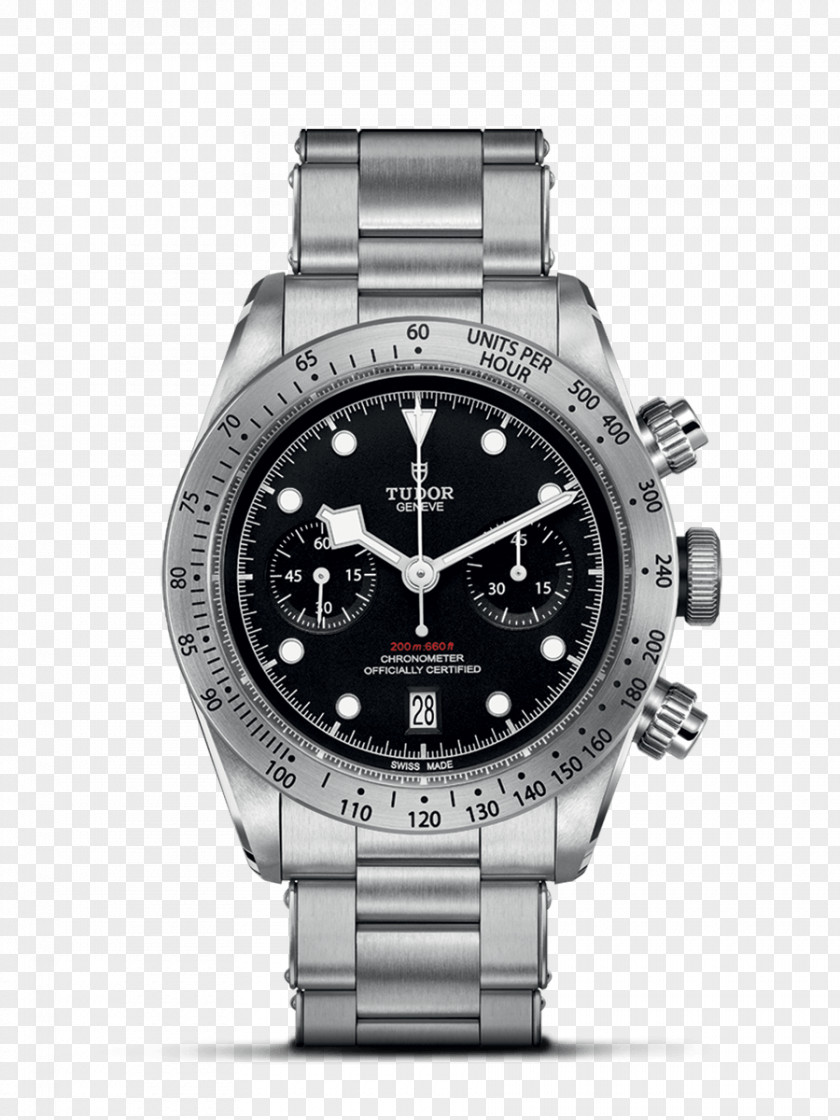 Watches Men Tudor Men's Heritage Black Bay Chronograph COSC PNG