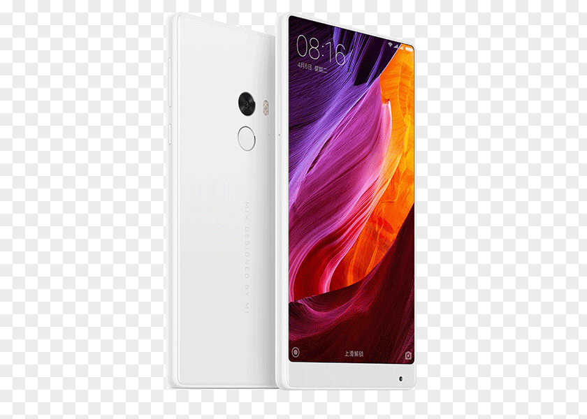 Xiaomi Mi Mix Mobile Frame 1 Smartphone Dual SIM Android PNG