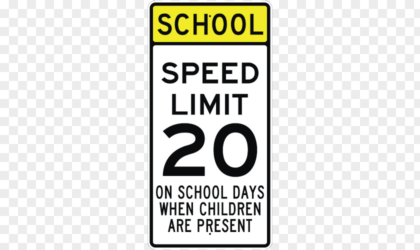 Driving Speed Limit Traffic Sign Manual On Uniform Control Devices School Zone PNG