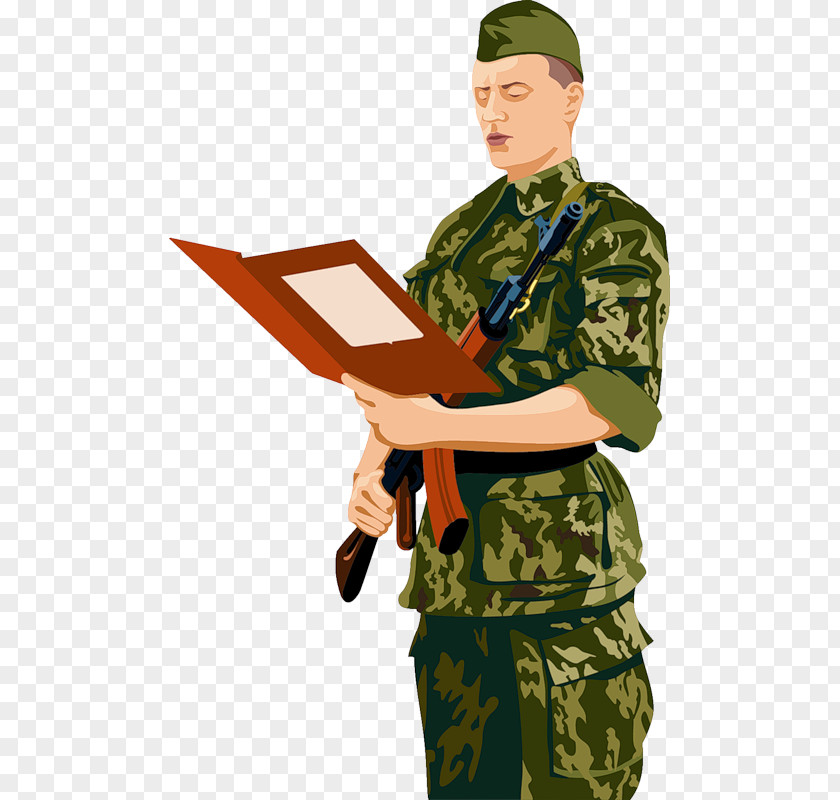 Military Soldier Drawing PNG
