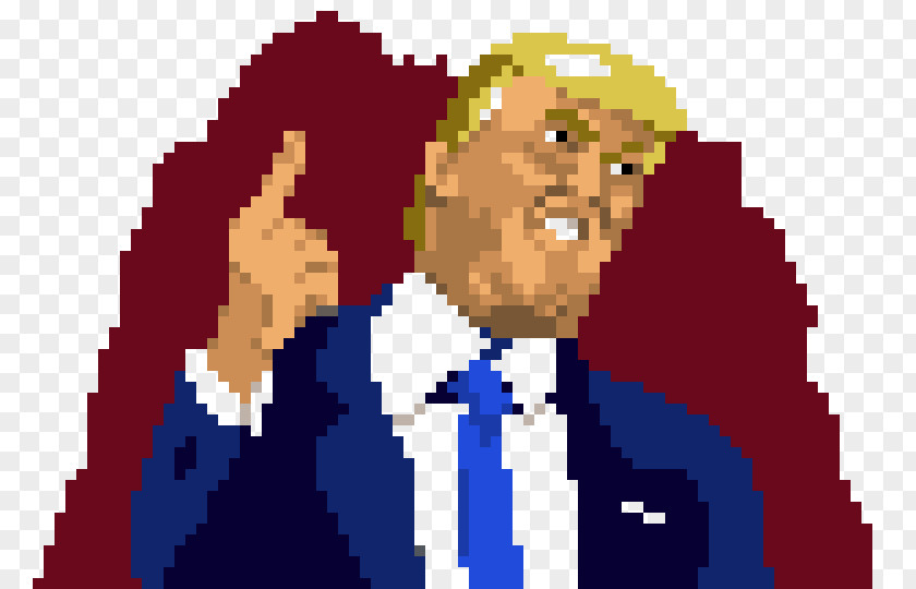 United States Pixel Art Image PNG