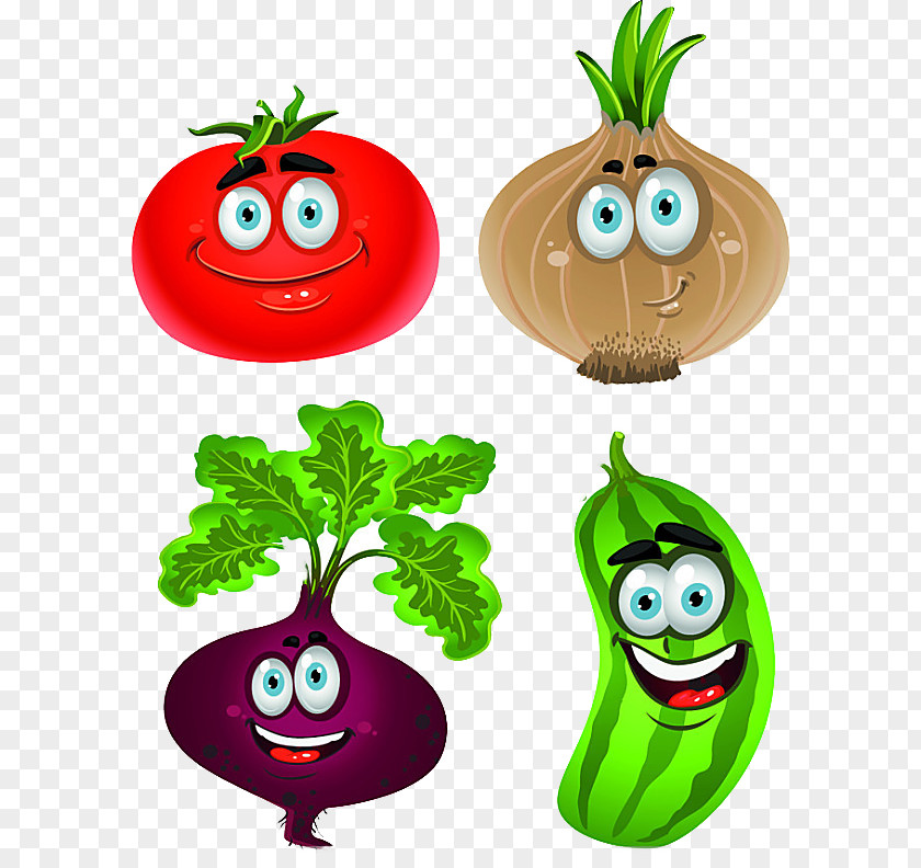 Cartoon Onion Tomato Vegetables Vegetable Drawing Clip Art PNG