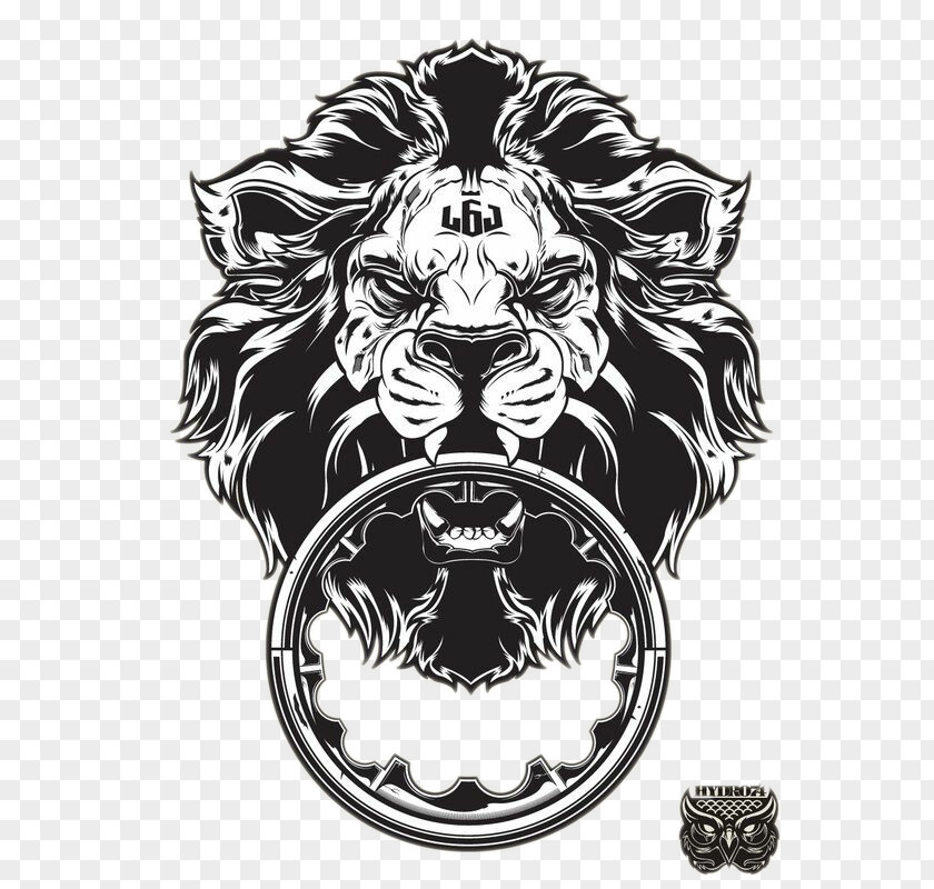 Lions Head Knocker T-shirt Cleveland Cavaliers Nike Clothing PNG