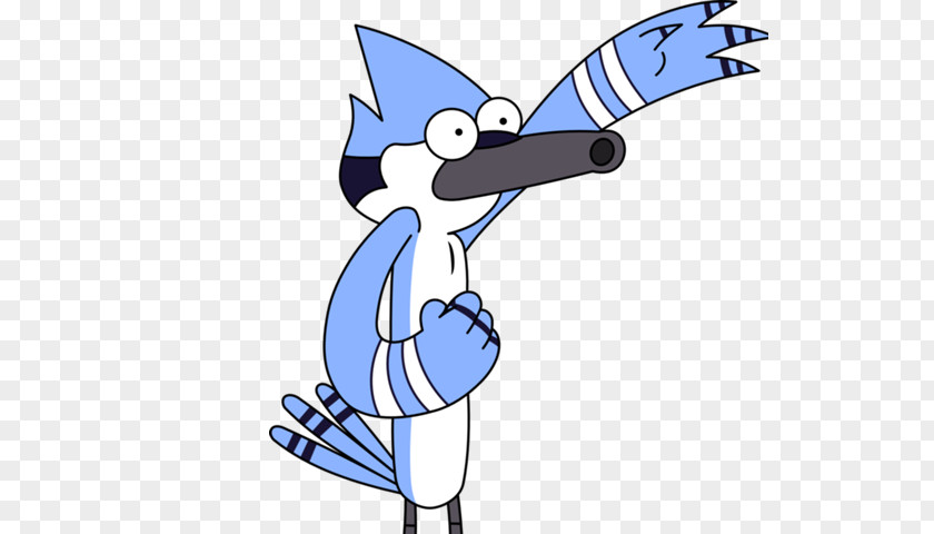 Mordecai Rigby Drawing Poster PNG