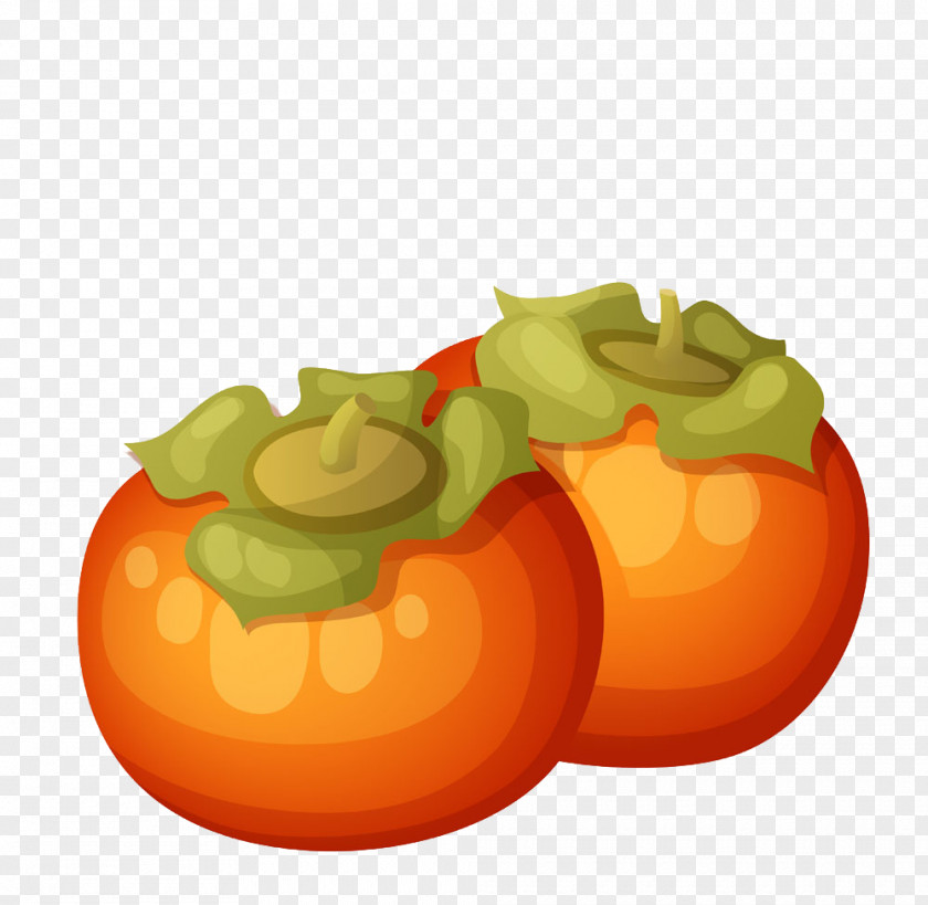 Persimmon Japanese Oyster Fruit PNG