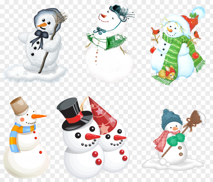 Snowman Christmas Yule Log Clip Art PNG