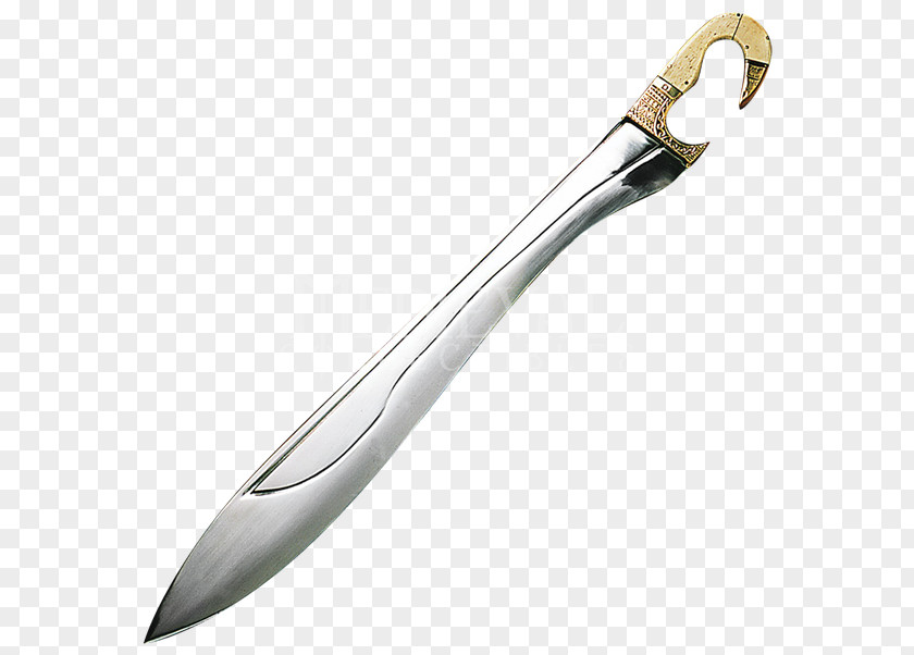 Sword Kopis Xiphos Falcata Knife PNG