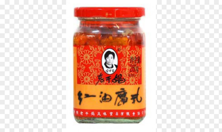 Vegetable Lao Gan Ma Chili Oil Tofu Fermented Bean Curd Food PNG