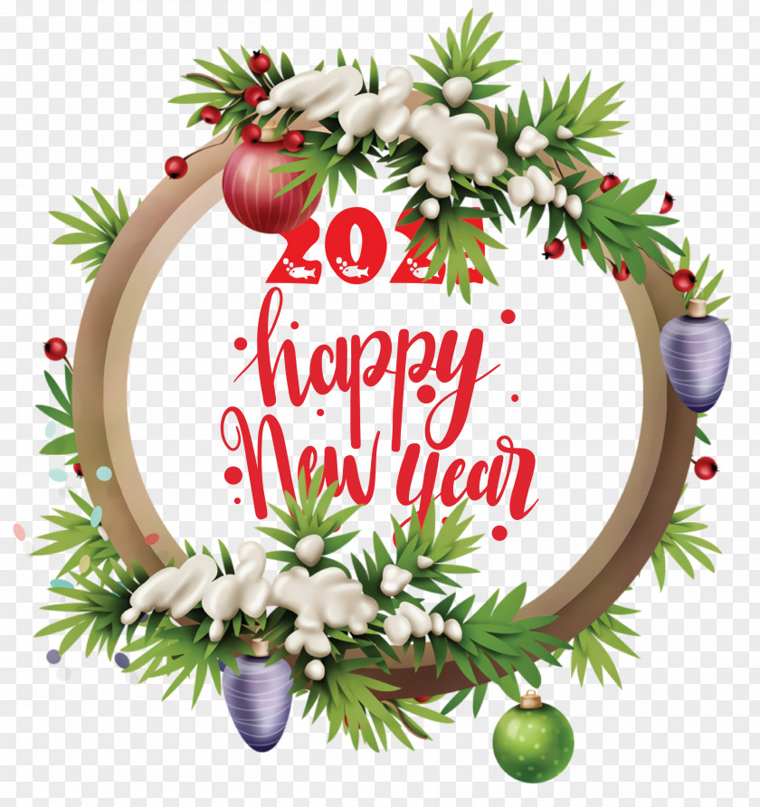 2021 Happy New Year PNG