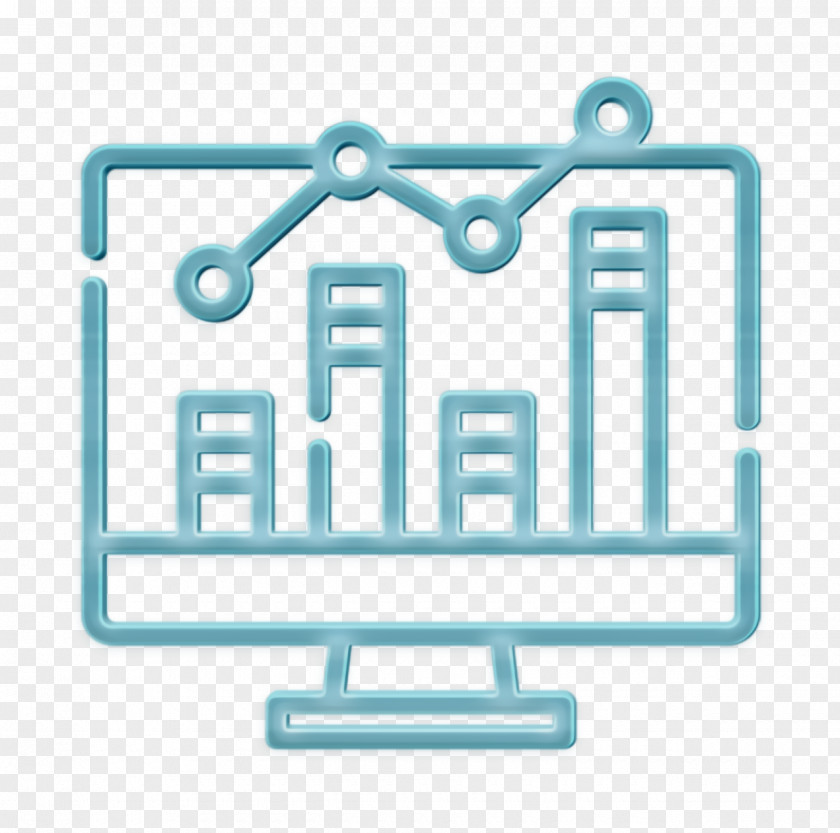 Monitor Icon Business Analytics PNG
