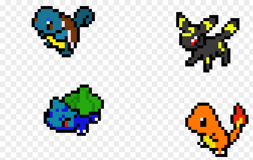 Pikachu Squirtle Bulbasaur Charmander Pokémon PNG