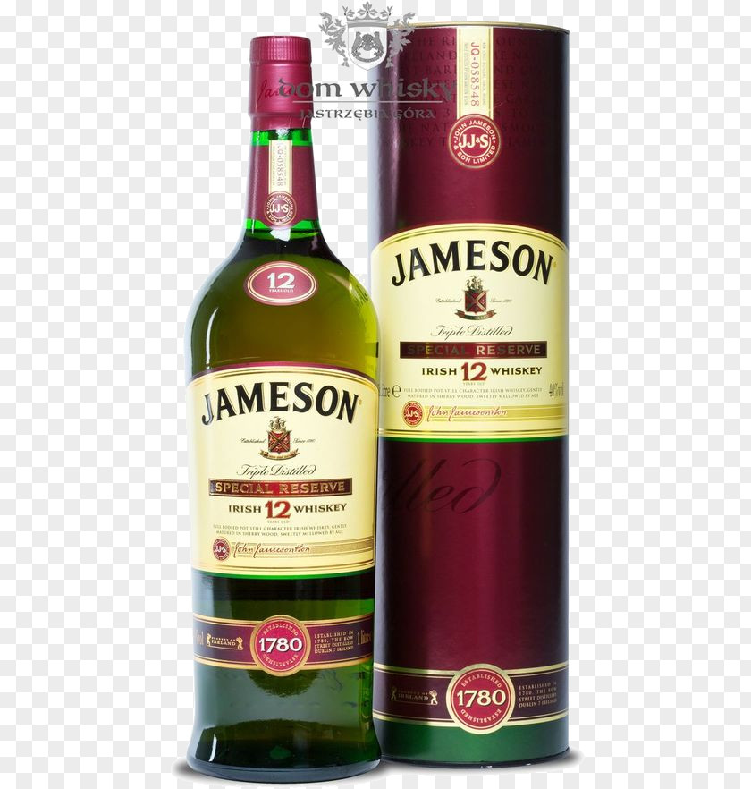 Wine Liqueur Jameson Irish Whiskey Blended PNG