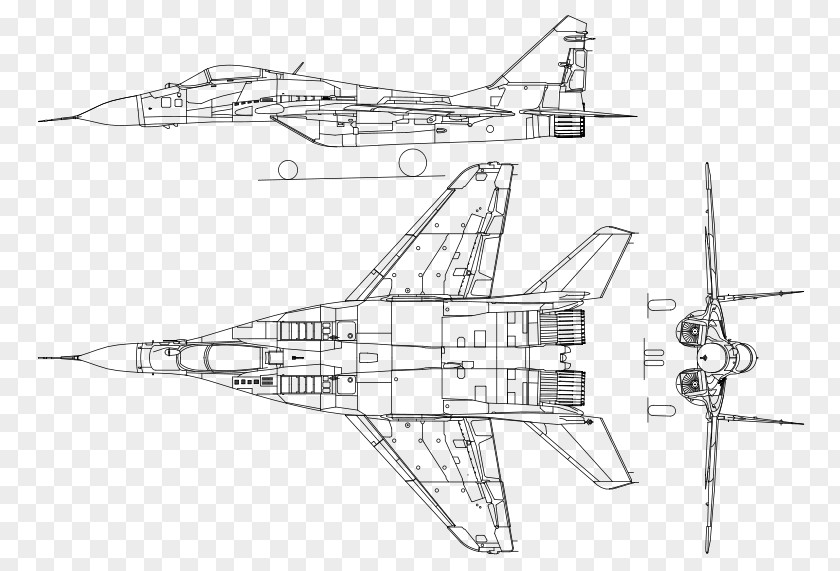 Airplane Mikoyan MiG-29 Aircraft MiG-35 L-39C PNG