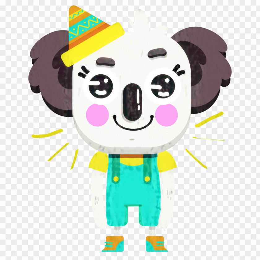 Creativity Kawaii Koala Cartoon PNG