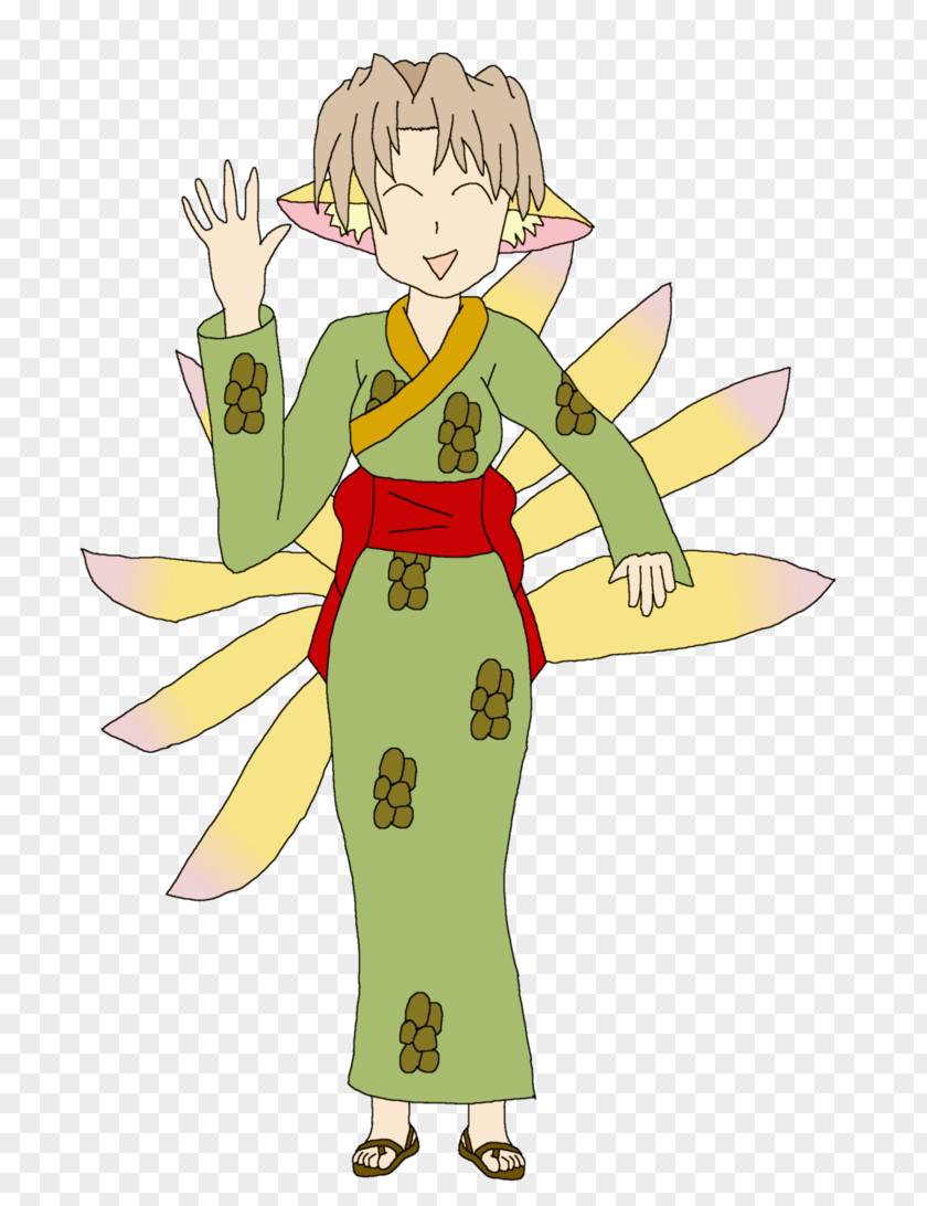 Fairy Flower Costume Clip Art PNG