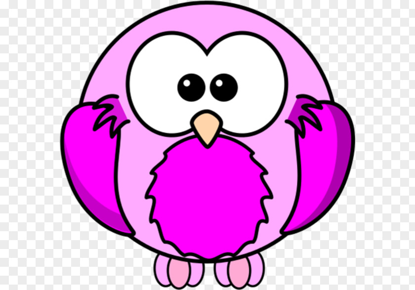 Pink Bird Coloring Book Owls Drawing Clip Art PNG
