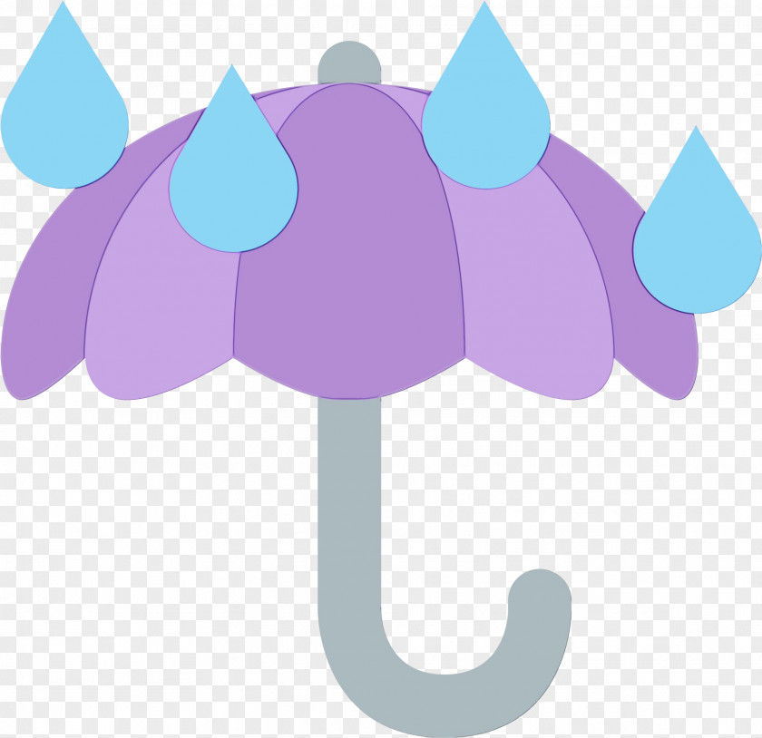 Plant Purple Rain Cloud PNG