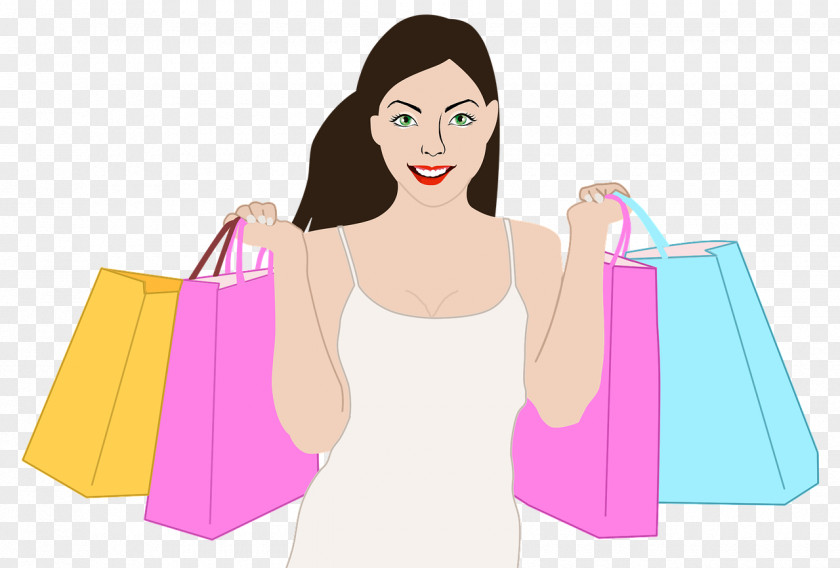 Shopping Woman Clip Art PNG