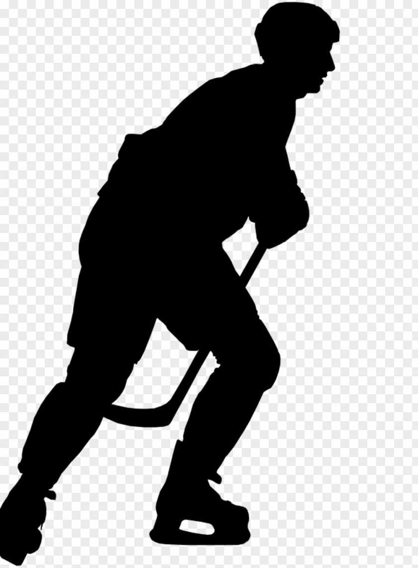 Standing Black M White Silhouette PNG