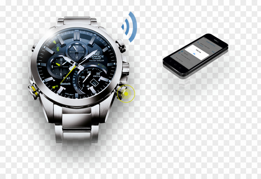 Watch Casio EQB-500D-1A Edifice Clock PNG