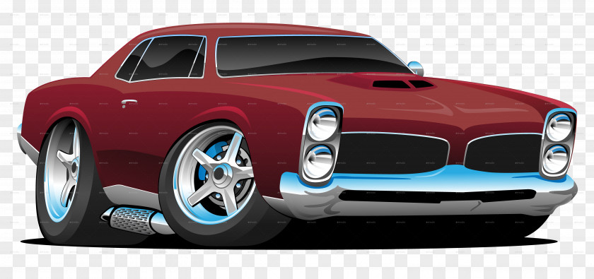 Car Muscle Vector Graphics Illustration Hot Rod PNG