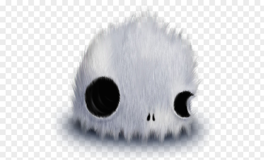 Cute Little White Hair ICO Monster Icon PNG