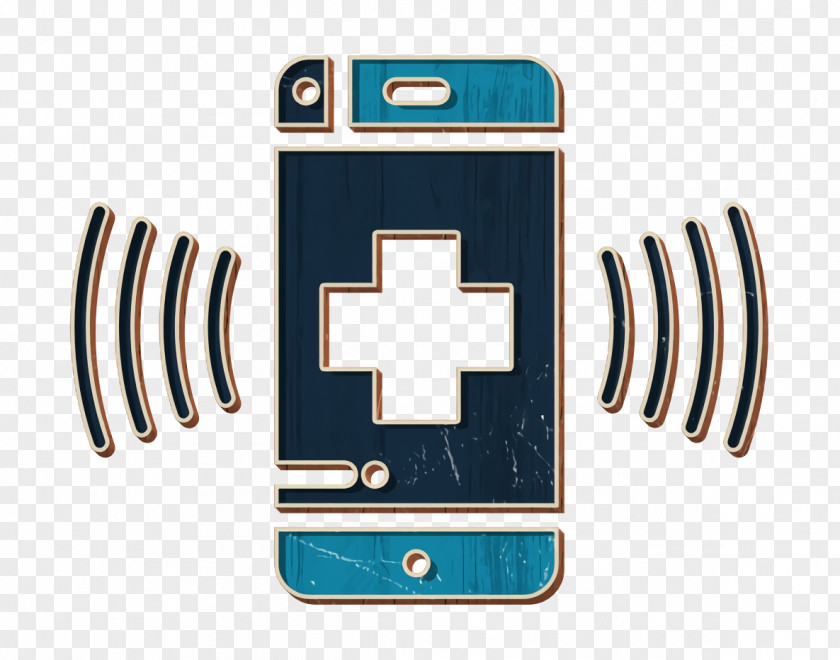 Mobile Phone Accessories Electric Blue Healthcare Icon Hospital Medical PNG