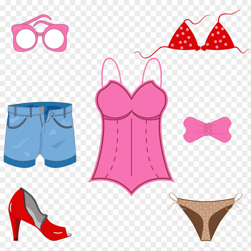 Women's Apparel Underpants Woman Clothing Icon PNG