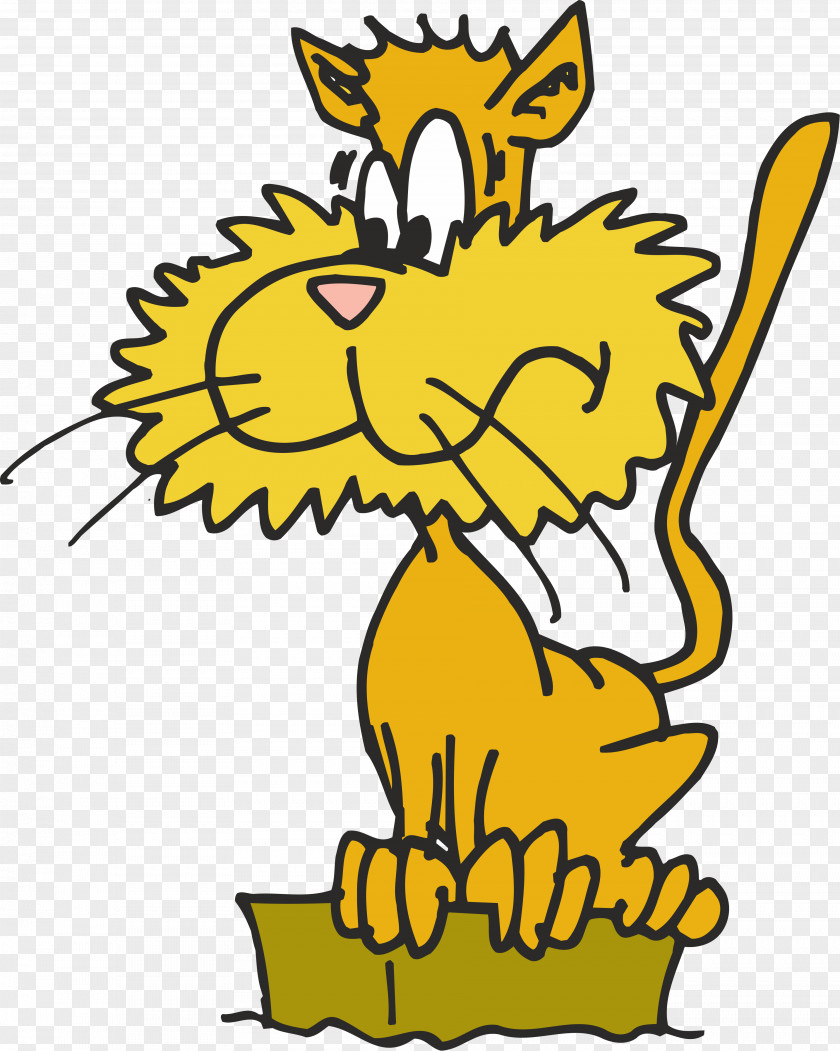Cat Garfield Cartoon Clip Art PNG