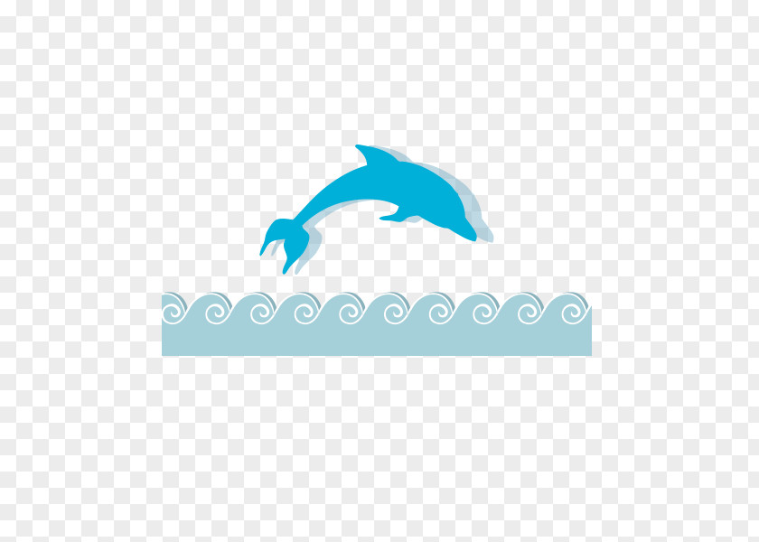 Dolphin Sea Wind Wave PNG