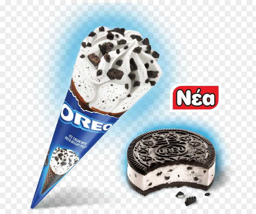 Ice Cream Oreo Biscuits Frozen Custard PNG