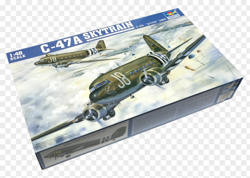 Airplane Douglas C-47A Scale Models Trumpeter 1:48 PNG