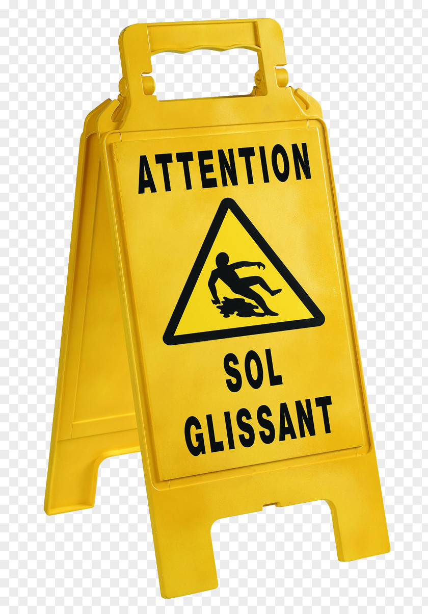 Easel Warnaufsteller ? Piktogramm Chevalet Sol Glissant Caution Signs Neutral 