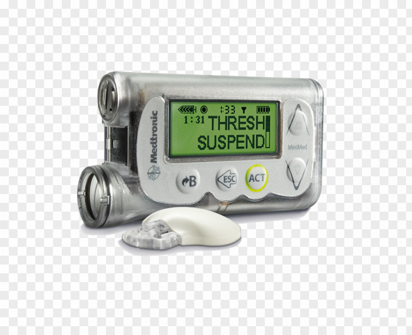 Insulin Pump Continuous Glucose Monitor Minimed Paradigm Diabetes Mellitus Medtronic PNG