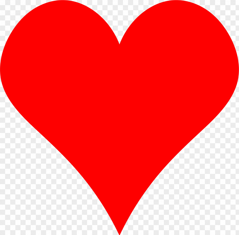 Big Red Heart Picture Love Clip Art PNG