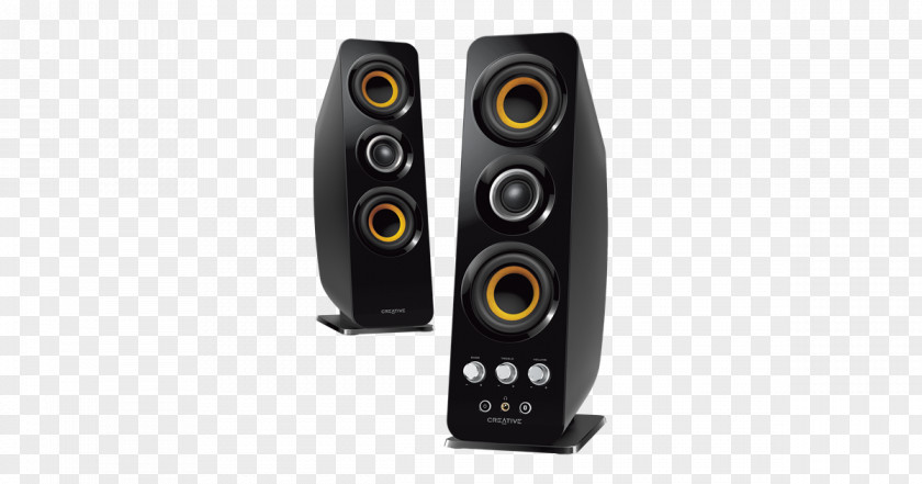 Creative Panels Loudspeaker Wireless Speaker Technology Bluetooth GigaWorks T40 Series II PNG
