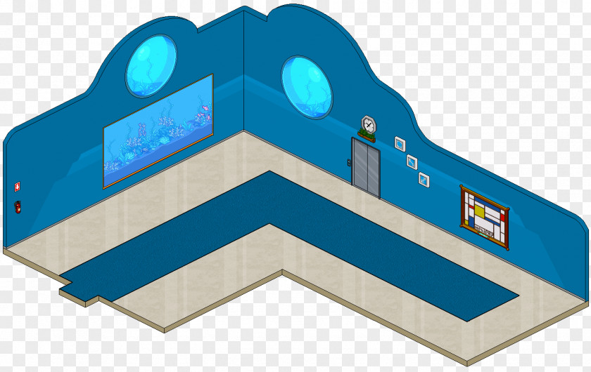 Hotel Habbo Room Best Receptionist PNG