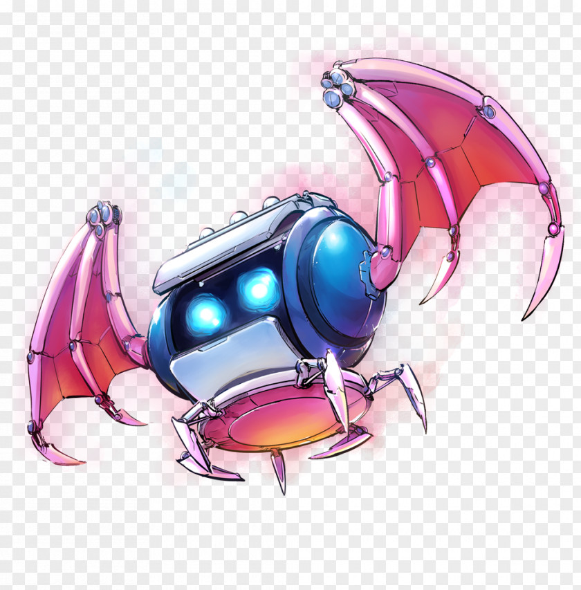 Metroid Fusion Map Goggles Insect PNG