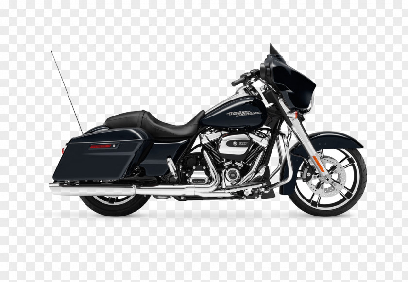Motorcycle Harley-Davidson Street Glide Softail PNG