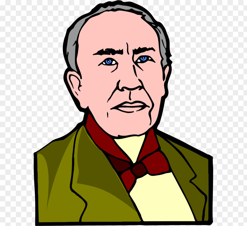 People Vector Thomas Edison Microsoft Office Clip Art PNG