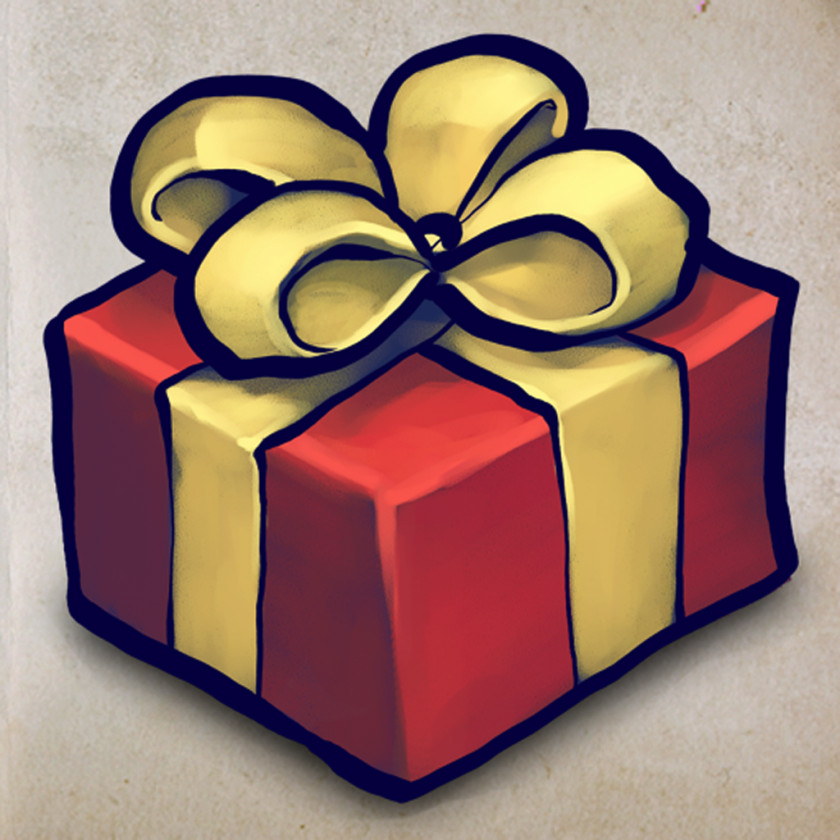 Present Flower Gift PNG