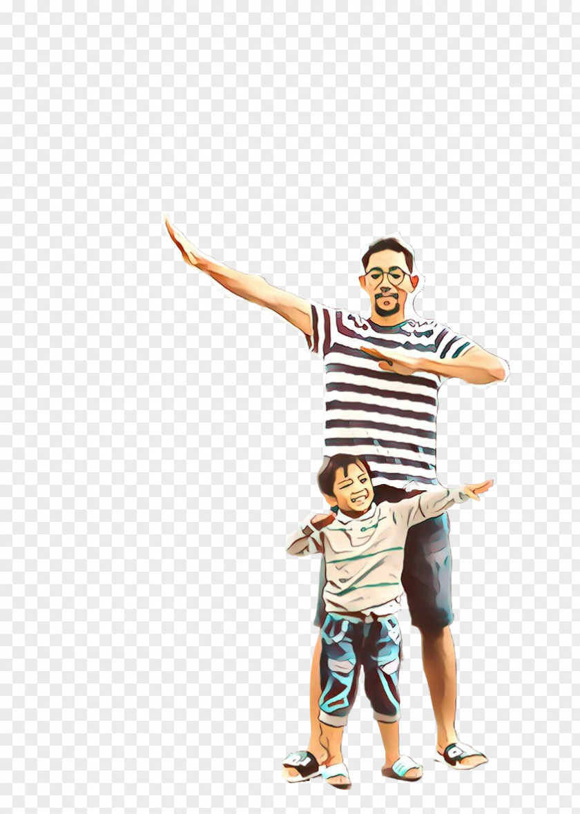 Style Child Tshirt Standing PNG