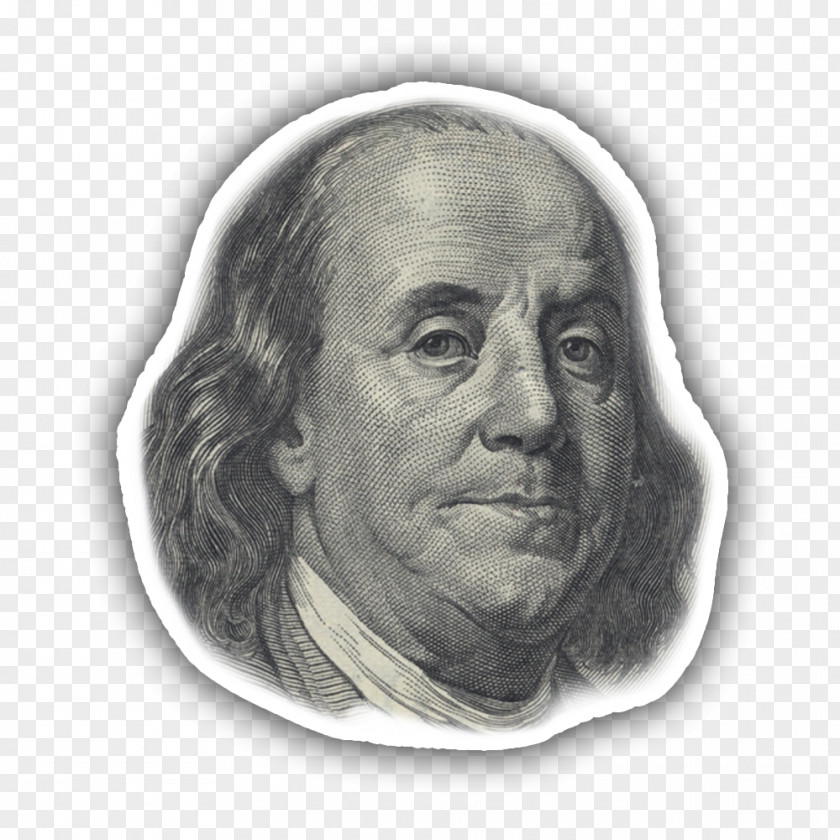 United States The Autobiography Of Benjamin Franklin One Hundred-dollar Bill A Reader PNG