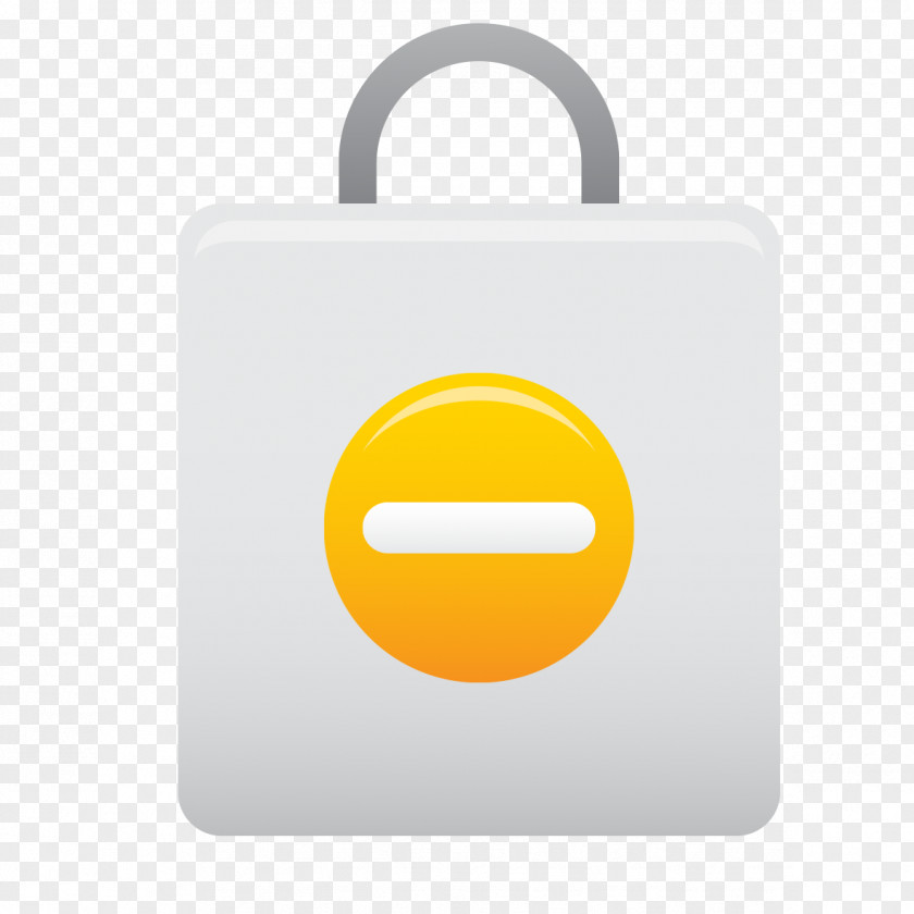 White Model Lock Brand Yellow Font PNG