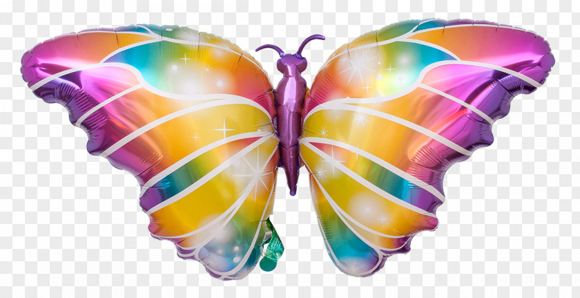 Butterfly Toy Balloon Birthday Gift PNG