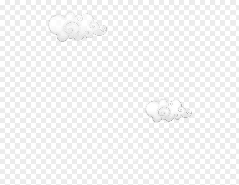 Cartoon Clouds Skin Icon PNG