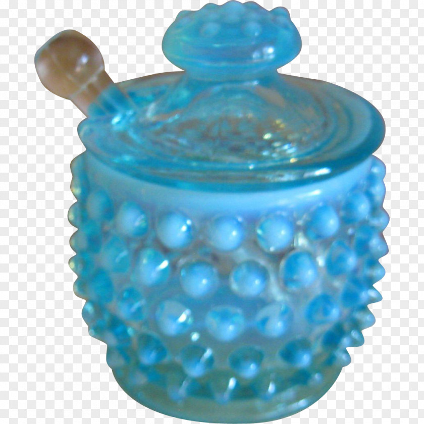 Glass Jar Turquoise PNG